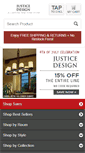 Mobile Screenshot of justicedesignlightinglights.com